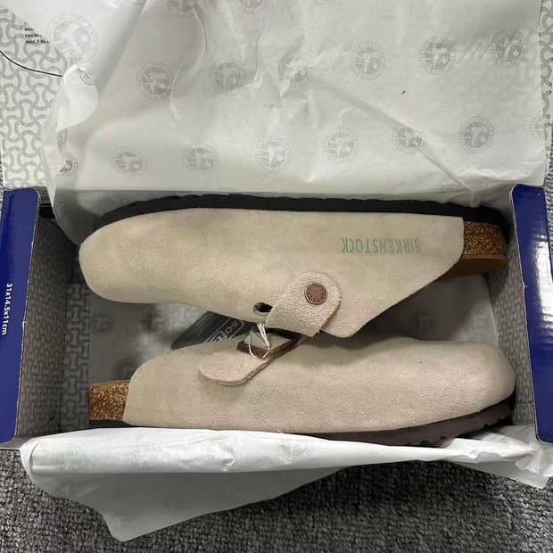 버켄스탁 보스턴 소프트 풋베드 토프 265mm