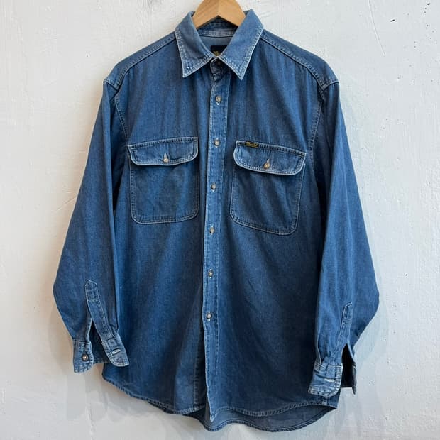 Wrangler 랭글러 데님 셔츠