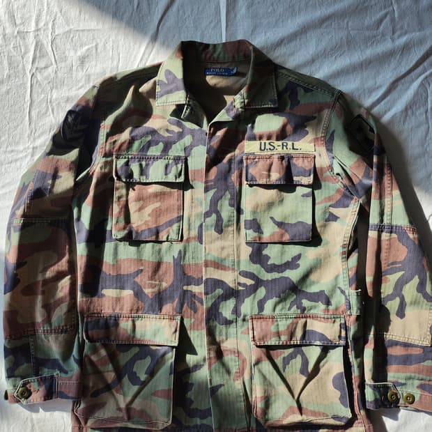 Polo Ralph lauren woodland bdu shirt