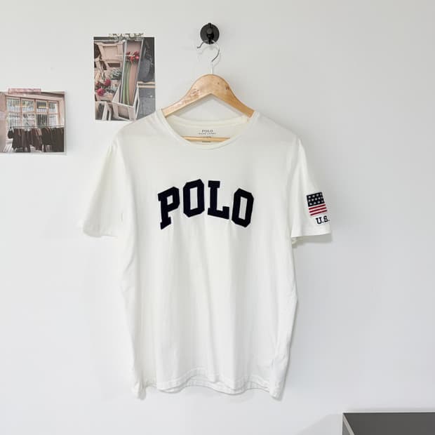 [L] 폴로 랄프로렌 스펠아웃 반팔티