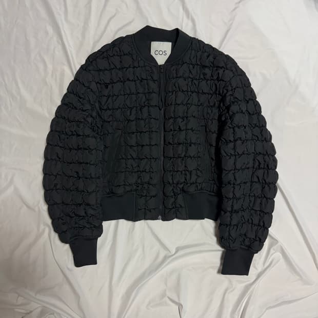 [XS] 코스 퀼티드 봄버 자켓