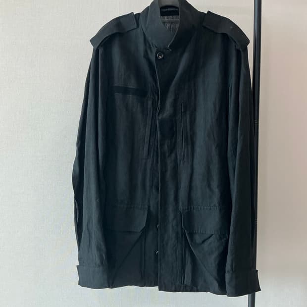 요지야마모토 뿌르옴므 2004 타이쇼 벨크로 클립 자켓