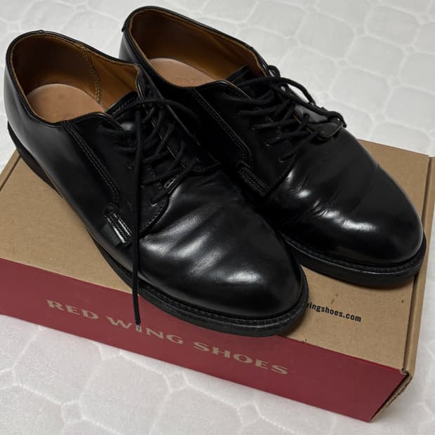 9.5)레드윙 포스트맨 101 블랙차파랄