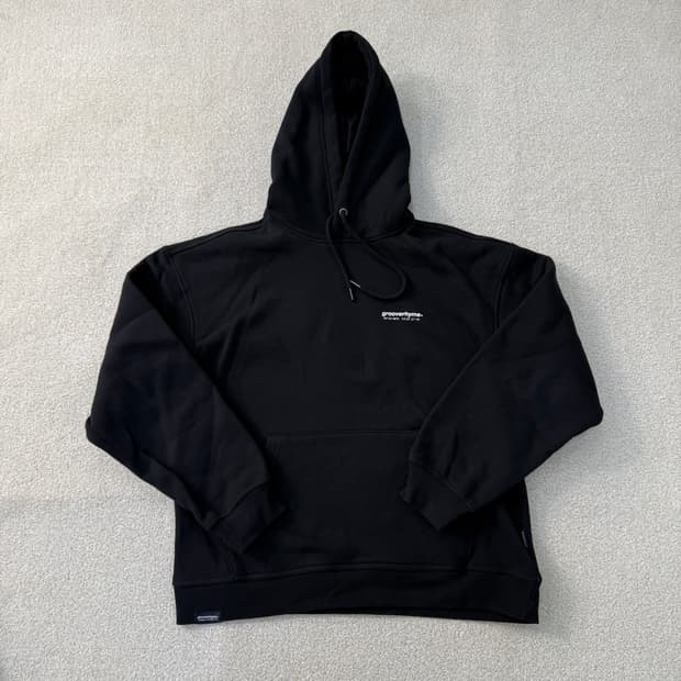 M 그루브라임 오버핏 후드티 0121T1