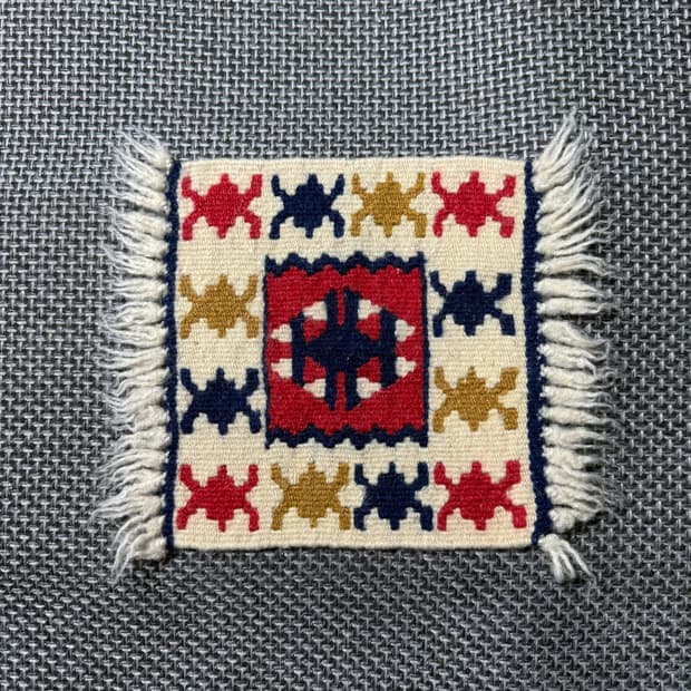 빈티지 네이티브 아메리칸 울 러그 스몰 (old-8617)