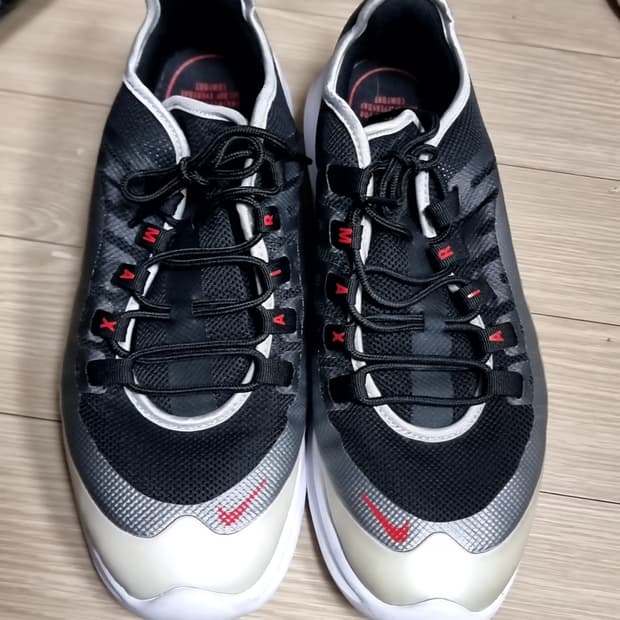 나이키 에어맥스 검정 운동화(280)