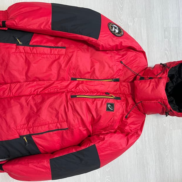 아식스 헤비다운 구스다운 패딩95