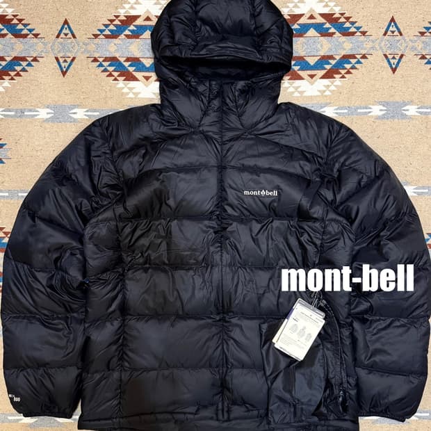 [L] 몽벨 라이트 알파인 다운 파카 블랙 -25FW
