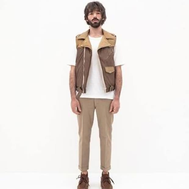 4) 21AW 비즈빔 스트라블러 베스트 스웨이드 브라운