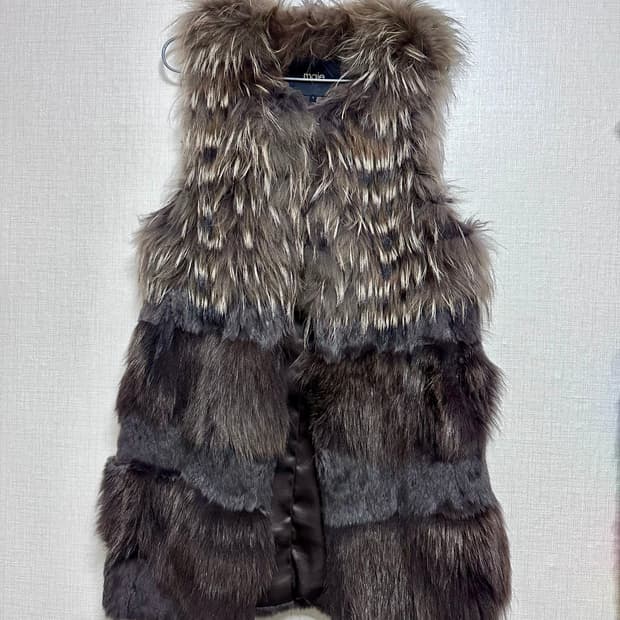 마쥬 리얼 라쿤&폭스 롱 베스트