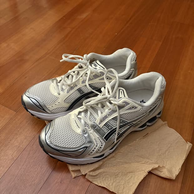 (W) 아식스 젤카야노 14 화이트 미드나잇 260