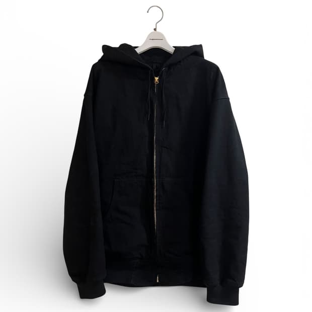 [3] 25AW comoli 코모리 블랙데님 집파카 후드 블랙