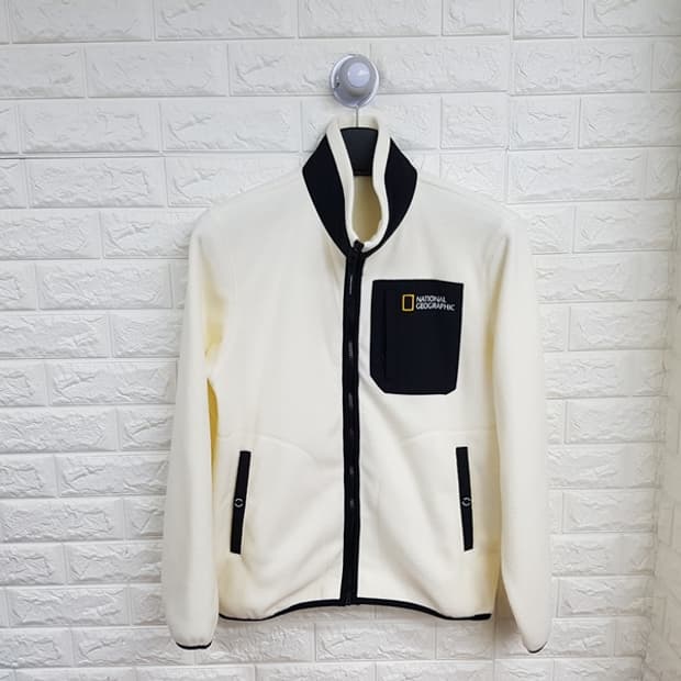 내셔널지오그래픽 플리스 집업점퍼 자켓 남성S 90-95