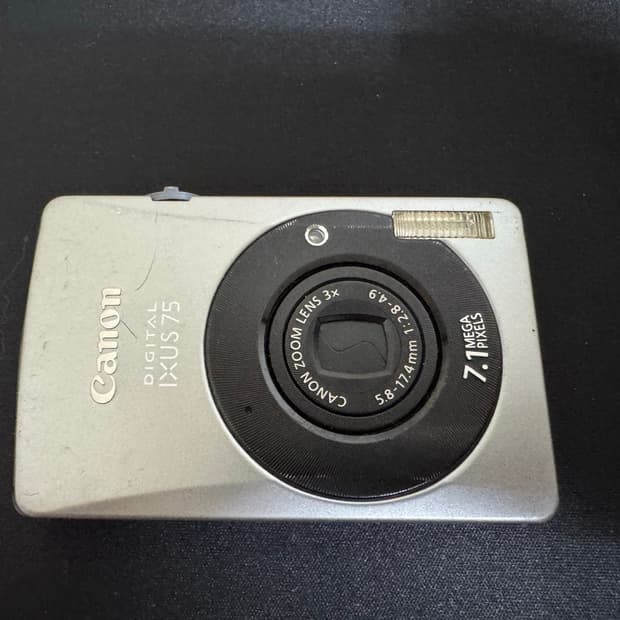 캐논 익서스 ixus 75 디카(검은베젤)