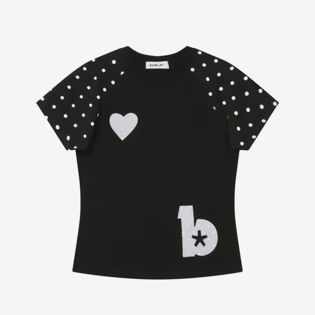 바우프 천사날개 반팔티