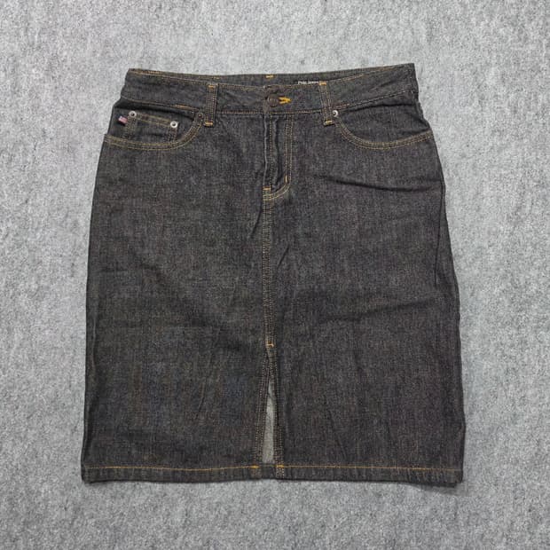 폴로 진스 트임 데님 스커트 청치마 70-98