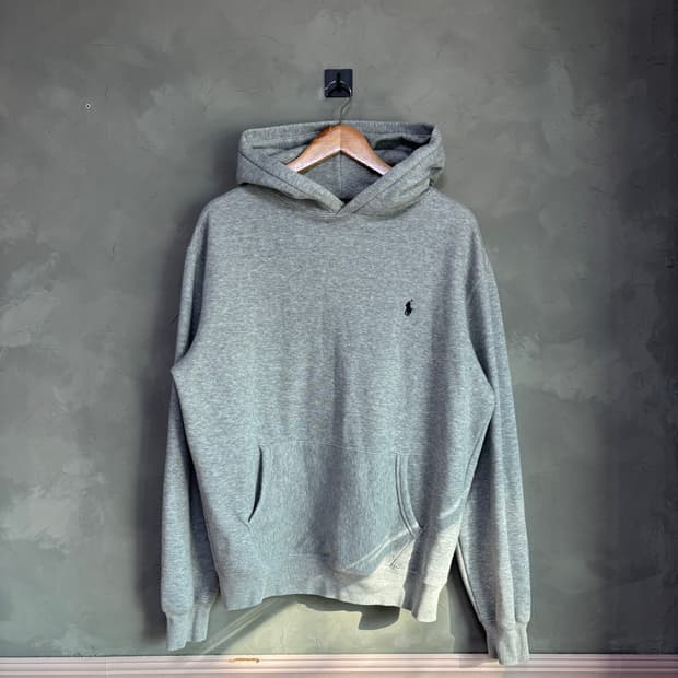 폴로 랄프로렌 후드 그레이