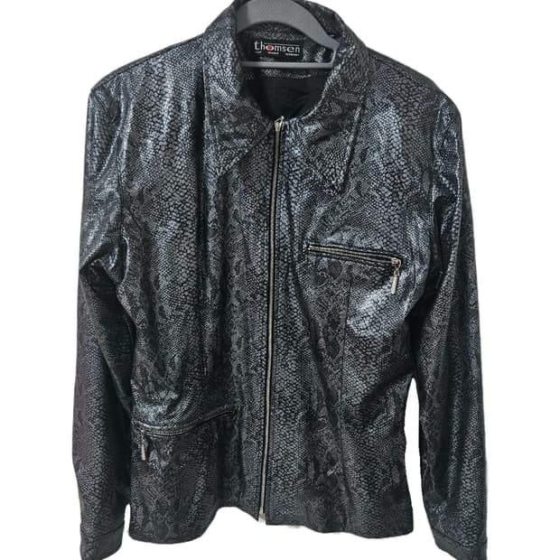 빈티지 파이톤 자켓