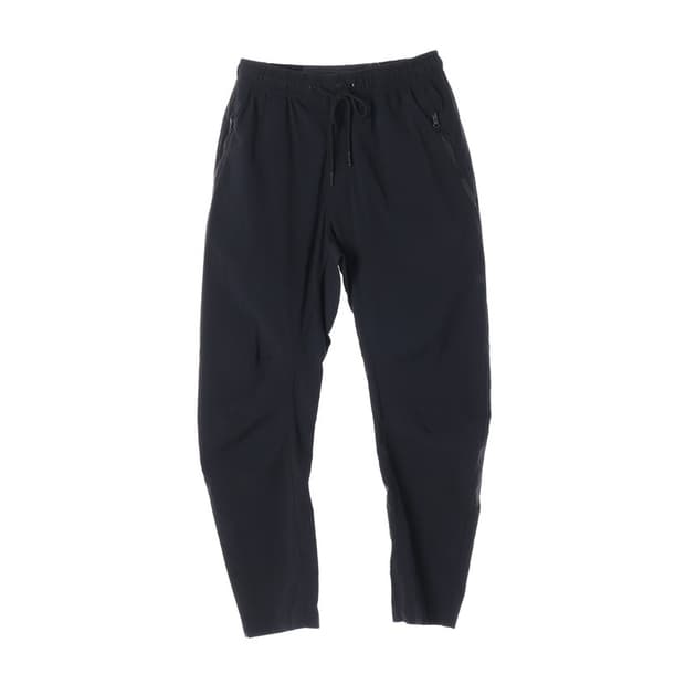 NIKE 블랙 스트레치 나일론 트랙 조거 팬츠 L