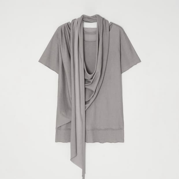 2[ß] :: Scarfed T-shirt [ASH]