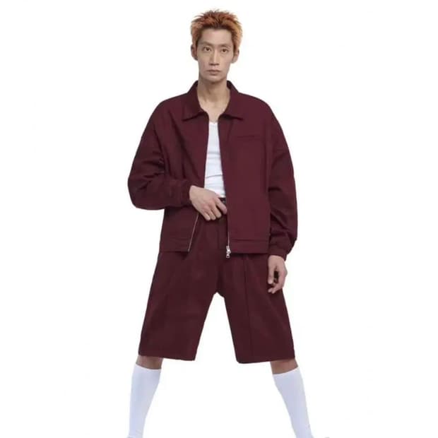 노매뉴얼 자켓셋업 M 새상품