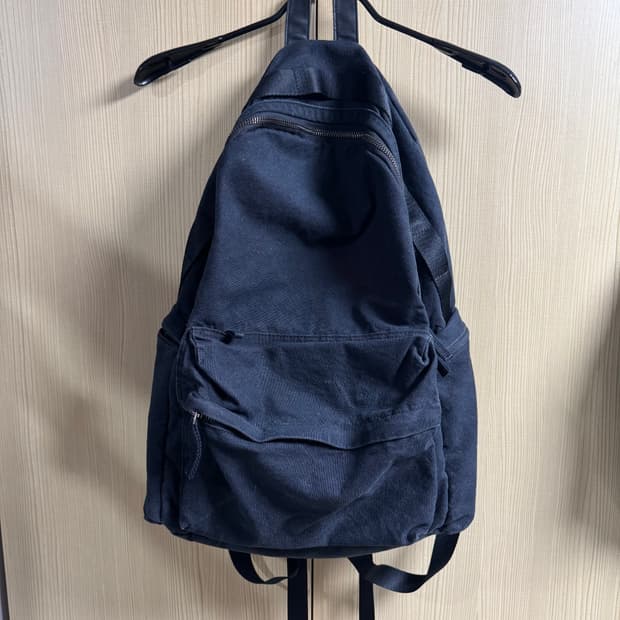 해칭룸 빈티지 백팩 블랙