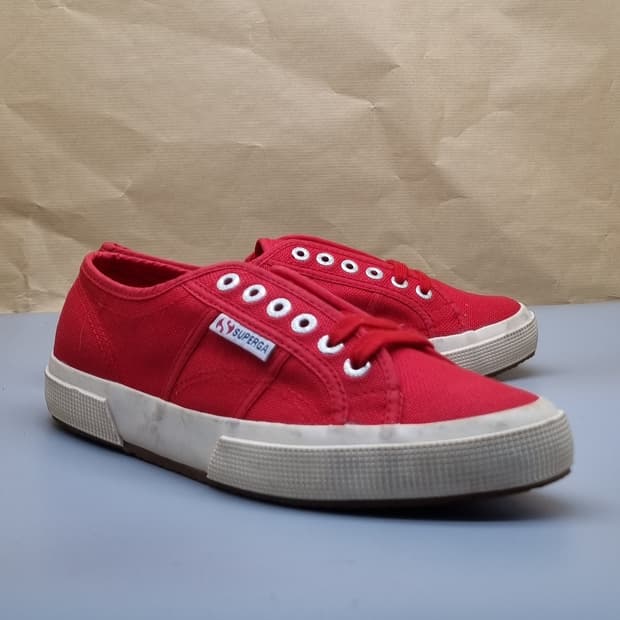 수페르가 레드 스니커즈 255