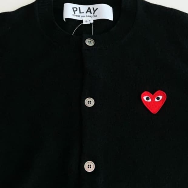 꼼데가디건 미개봉 새제품