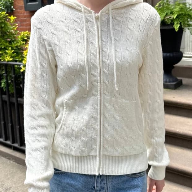 브랜디멜빌 니트 후드 