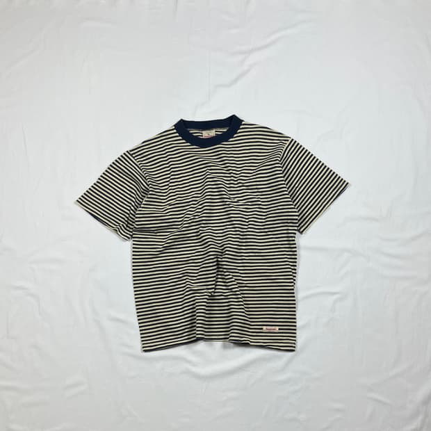 90‘s goodwear 스트라이프 반팔티