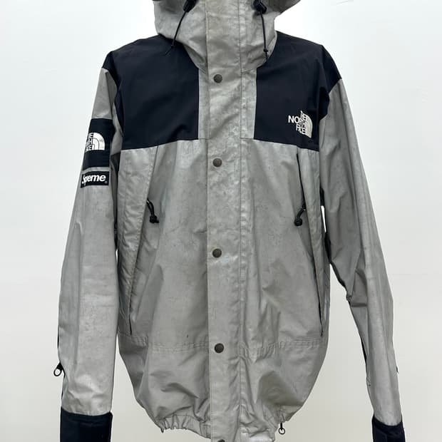 Supreme x North Face 3M Reflective parka
