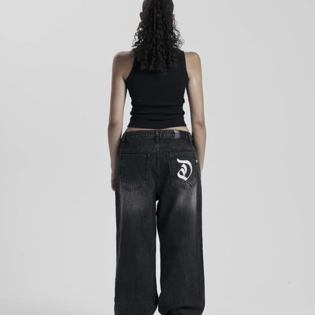 [1] 오도어 나스 로우 데님 블랙