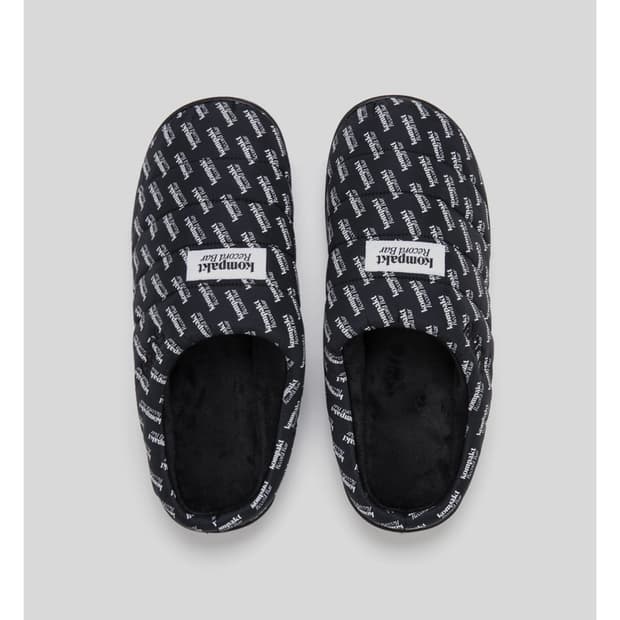 SUBU X Kompakt records 패딩 샌들