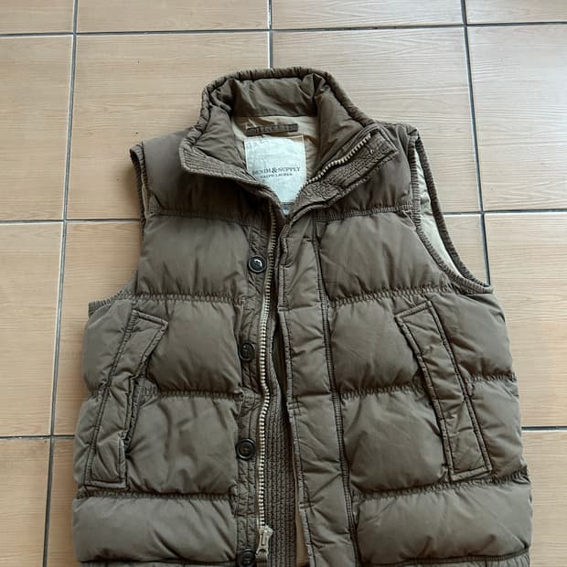 데님앤서플라이 푸퍼베스트