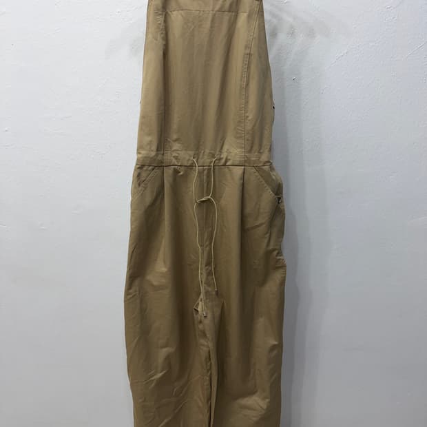 정품) 마쥬 여성 베이지 멜빵 바지 점프수트 1