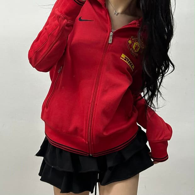 나이키 맨체스터 유나이티드 유니폼 DHL 대장급 트랙탑 져지(M)