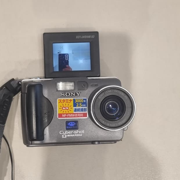 작례ok 일본 소니 셀카가능 빈티지디카 똑딱이 레트로카메라 Sony
