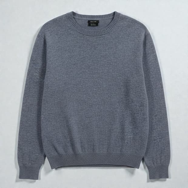 105)마시모두띠 캐시미어 혼방 라운드 니트