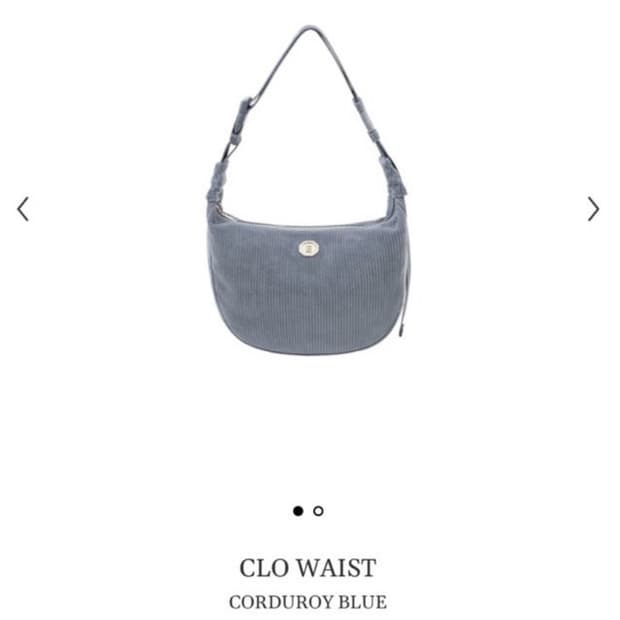 미닛뮤트 클로웨이스트 코듀로이 블루