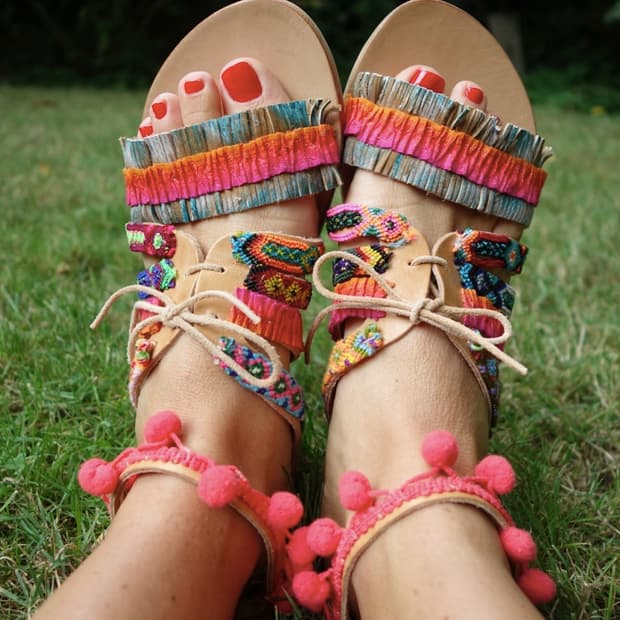 Elina Linardaki 샌들 240 새상품