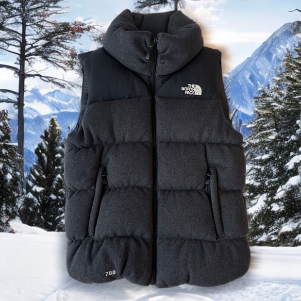 노스페이스 화이트 라벨 스웨이드 베스트 M