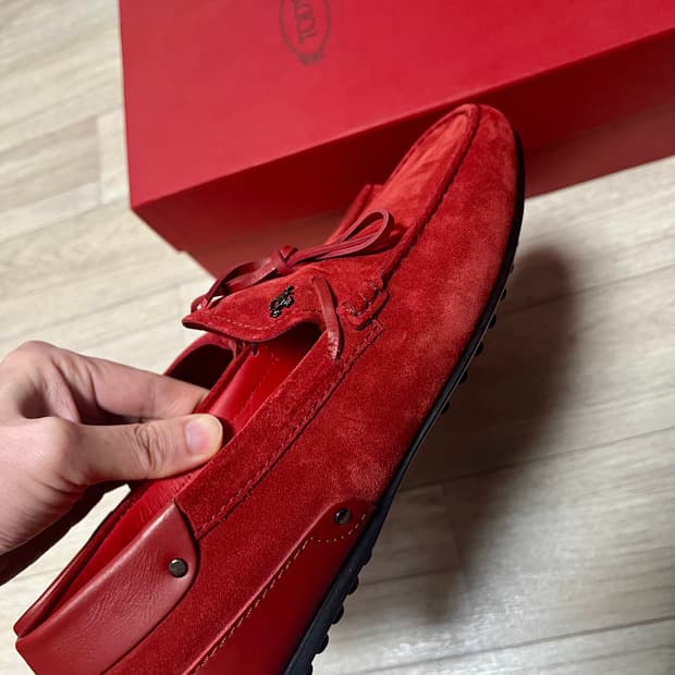 토즈 포 페라리 고미노 시티 로퍼 UK 7.5