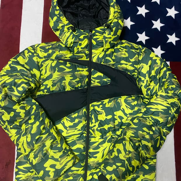 브룩스 카모 패딩