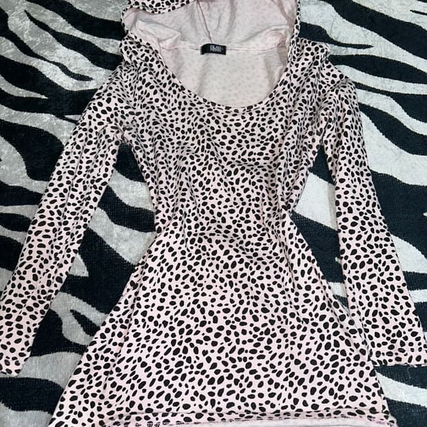 일본빈티지샵 글래드뉴스 핑크갸루 딱붙후드티 히메갸루오네갸루베이비메탈클럽