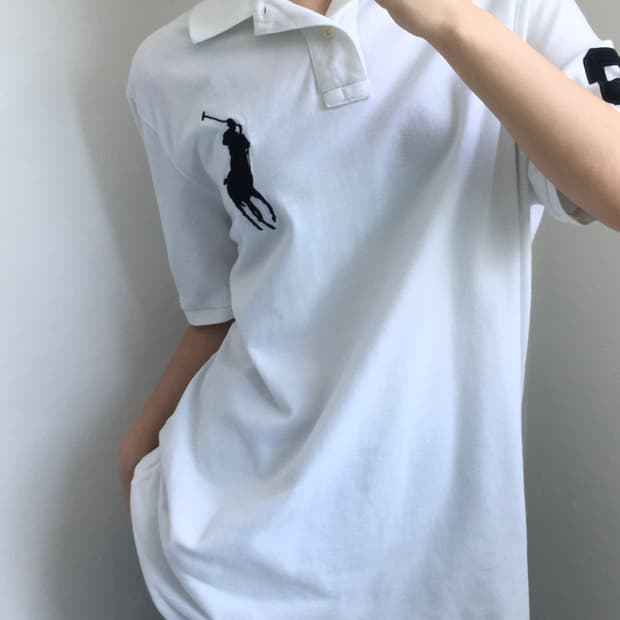 Polo 폴로 랄프로렌 빅포니 화이트 PK셔츠 