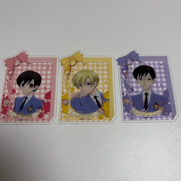 오란고교 사교클럽 클리어 포토카드 일괄 판매