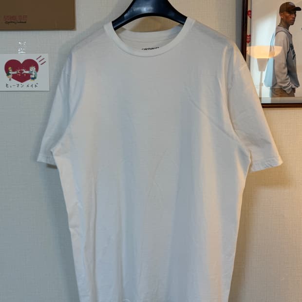 (XL)칼하트 스탠다드 크루넥 반팔티 화이트