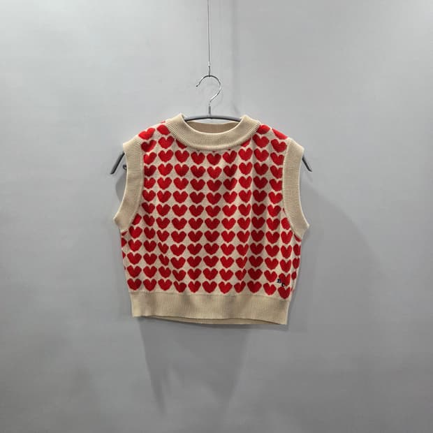 보보쇼즈 키즈 니트 베스트 6/7Y