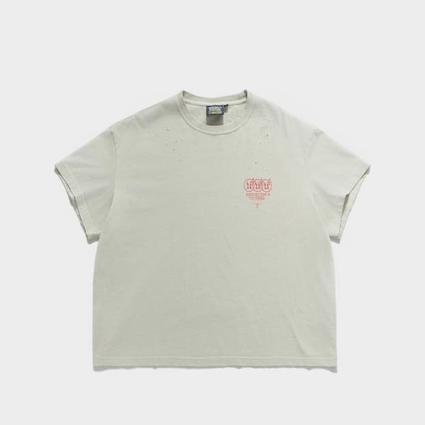 언어펙티트 26ss 1985 티셔츠 세이지그린