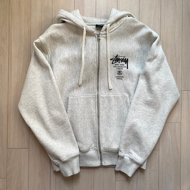 스투시 월드투어 후드집업